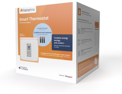 Netatmo Podłączony Termostat Netatmo do Indywidualnych Kotłów NTH01-EN-EU - 5